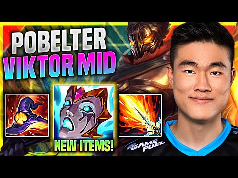 POBELTER PICKS VIKTOR WITH NEW ITEM LIANDRY'S ANGUISH! - CLG Pobelter Plays Viktor MID vs Ekko! |