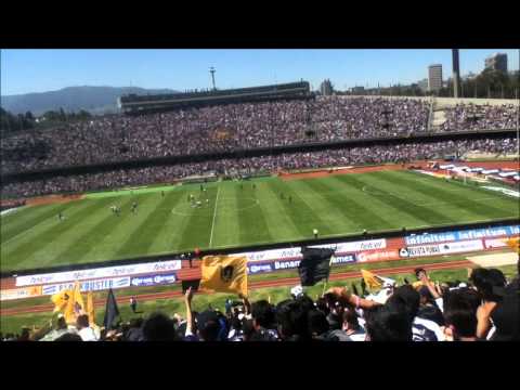 "la rebel (pumas vs chivas) cae golazo de Bravo " 3 de marzo 2013" Barra: La Rebel &bull; Club: Pumas