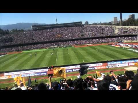 "la rebel (pumas vs chivas) cae golazo de Bravo " 3 de marzo 2013" Barra: La Rebel • Club: Pumas • País: México