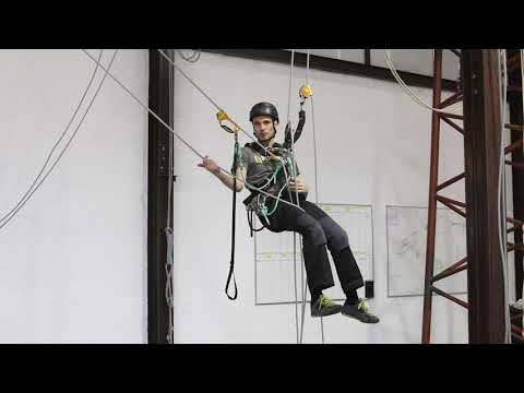 Wide rope transfer, Level 1