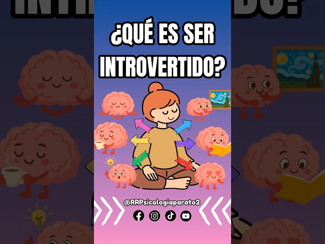 Vídeo relacionado con Soy introvertido ¿Y qué? Una explicación científica de la mente introvertida: Qué nos motiva genética, física y conductualmente. Cómo tener éxito y prosperar en un mundo de extrovertidos