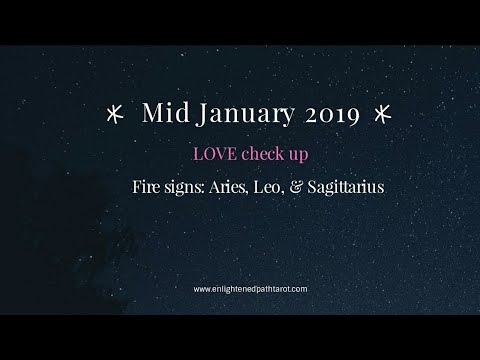 Mid January LOVE: Sagittarius, Aries, & Leo