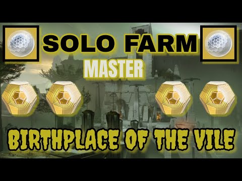 EASILY SOLO FARM Your Ascendant Shards/Prisms/EXOTICS: Birth Place Of The Vile MASTER Nightfall