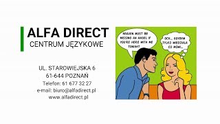 Film promocyjny dla Alfa Direct Centrum Językowe w Poznaniu
