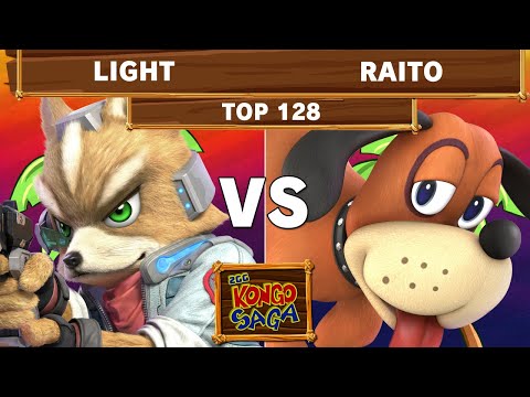 2GG Kongo Saga - Rogue | Light (Fox) Vs TG | Raito (Duck Hunt) Top 128 Winners - Smash Ultimate