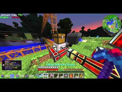 Minecraft Mods Resonant Rise 3 (Modded) 11 - Applied Energistics 2 P2P Tunnels!