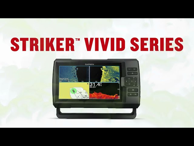 Ехолот Garmin Striker Vivid 4cv з датчиком GT20 Відео