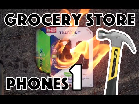 Bored Smashing - GROCERY STORE PHONES! Episode 1