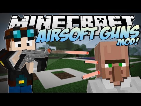 Minecraft TECH GUN MOD (Mod Showcase) - Gannicus96 - Video 
