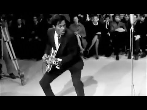 Chuck Berry - Promised Land/Johnny B. Goode (Belgium TV, 1965)