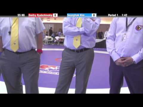 GR 55 KG - Dmitry Ryabchinskiy vs Seunghak Kim