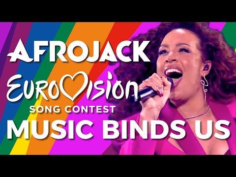 Afrojack Ft. Wulf & Glennis Grace・"Music Binds Us" (Eurovision 2021・ Interval Act)  [With Lyrics]