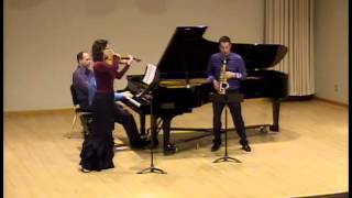 Tribute Trio "Trio #2 for Saxophone, Violin and Piano" by Russell Peterson