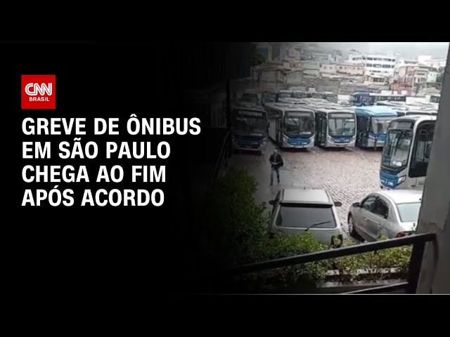 Greve de ônibus em SP chega ao fim: Nunes diz que serviço será retomado | CNN NOVO DIA