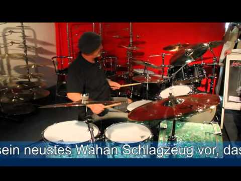 Musikmesse 2011 - Armin Rühl - Wahan Drums - www.drumxound.de