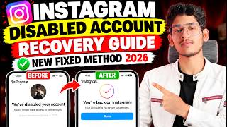 Instagram Account Disabled How To Get Back ✅ | How To Recover Disabled Instagram