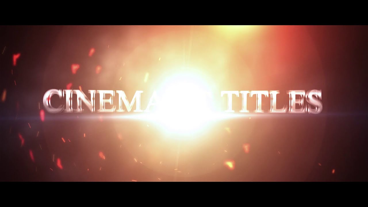 Cinematic Trailer Titles - Free After Effects Template