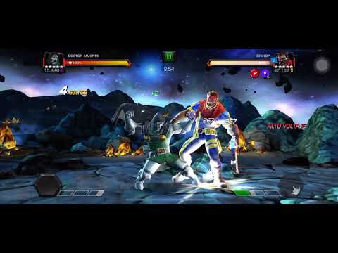 Dr Doom vs Bishop Map6 One shot. Mcoc