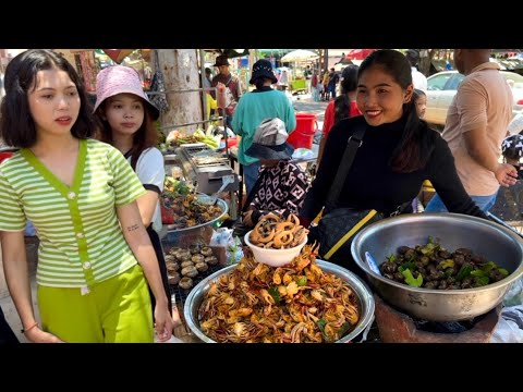 Best Cambodian Street Food Tour - Walking at Countryside Market