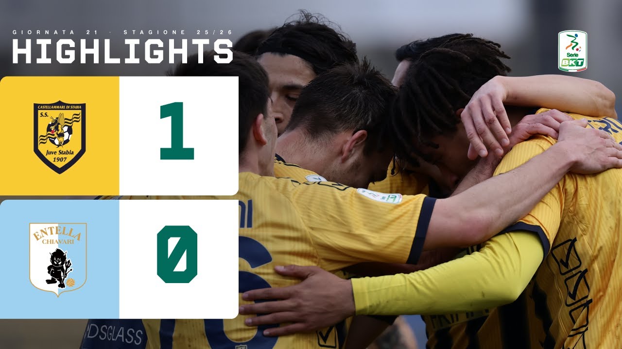Juve Stabia vs Virtus Entella Highlights