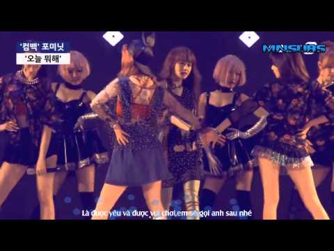 [Vietsub] 140317 Comeback Showcase - Whatcha Doin' Today ? (오늘 뭐해) @ 4Minute (포미닛)