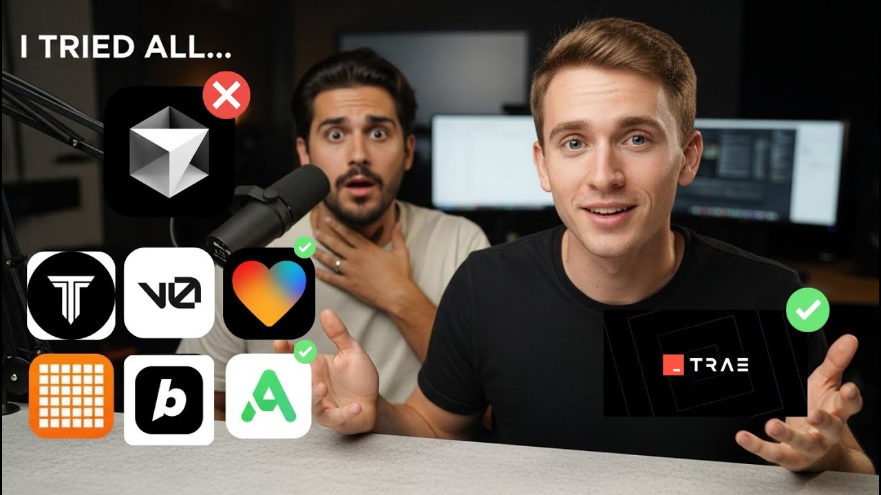 ⏱️ You Have No Excuse Now: These 5 FREE AI Tools Build Apps Without Coding