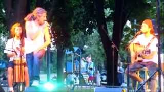 Monsieur Lézard Acoustique "Footage de gueule" @ Fête de la musique 2014 - Toulouse