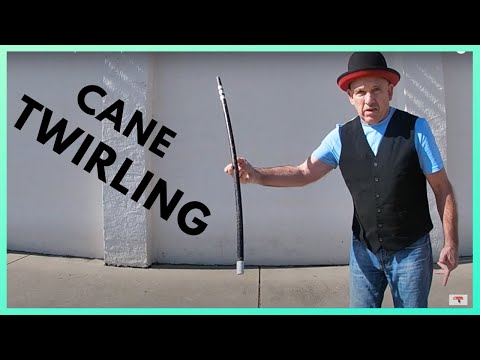 How to Twirl, Spin And Flip a cane / Flow tutorial