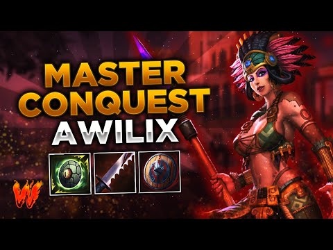 AWILIX, TREMENDOS JUGONES QUE SACAMOS DE PASEO - Warchi - Smite Conquest
