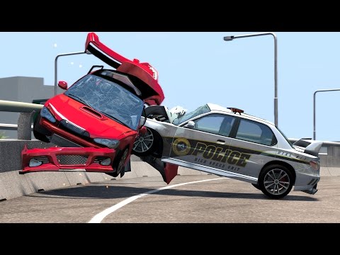 Realistic High Speed Crashes #18 - BeamNG Drive