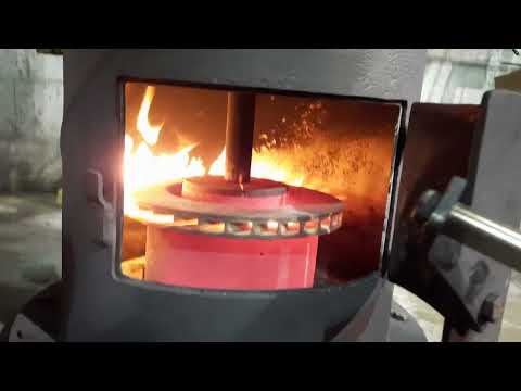 HOME MADE WASTE OIL STOVE