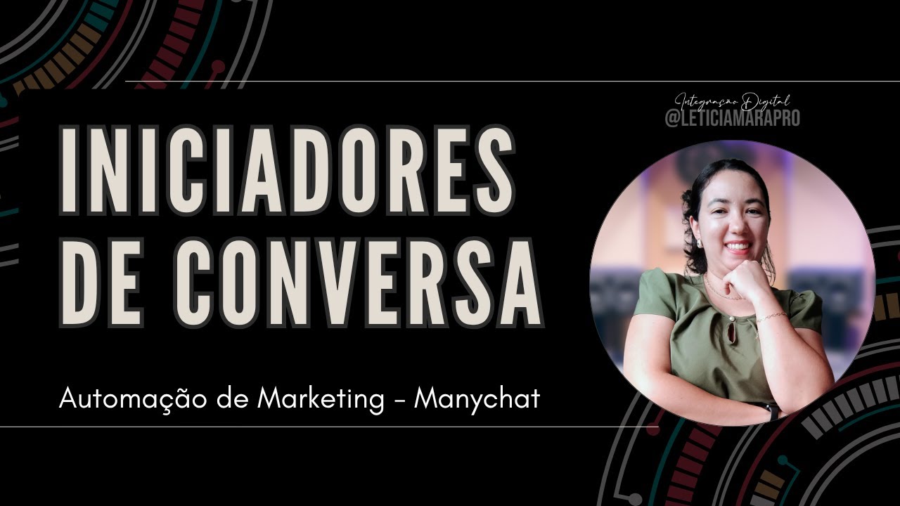 02. Manychat - Versão Free: Configurando Iniciadores de Conversa