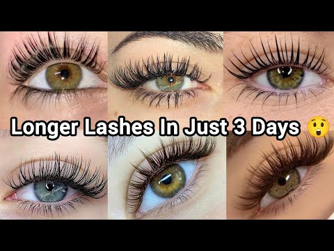 Grow Your Eyelashes Faster Naturally 💯 | Thicker Lashes in Few Days | Lash growth remedies 🔥