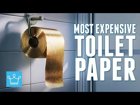 The Most Expensive Toilet Paper in the World