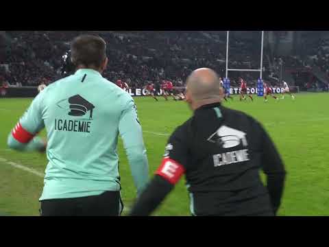 TOP 14 - Essai de Baptiste SERIN (RCT) - RC Toulon - Stade Toulousain - Saison 2022/2023
