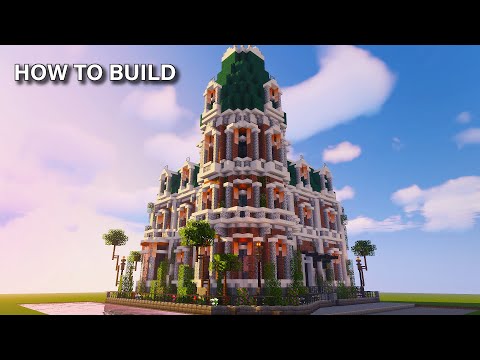 general ross - Minecraft: How To Build a GRAND VICTORIAN CORNER MANSION tutorial ( Minecraft house tutorial )