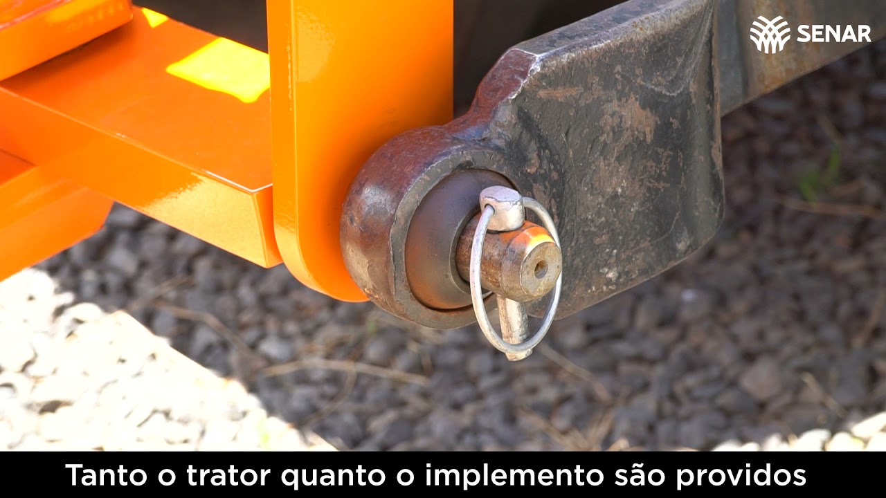 Conheça as regulagens no trator para implementos montados nos três pontos