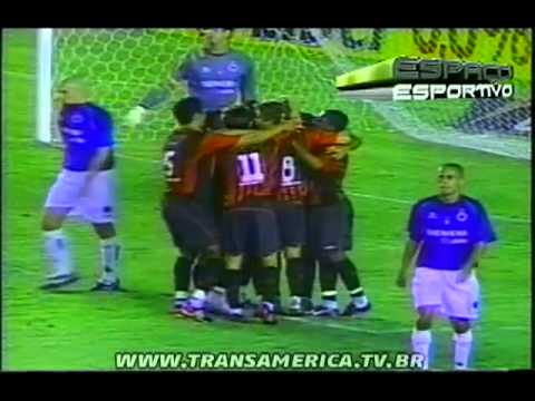 Tv Transamérica - Arquivo da Bola - Cruzeiro 2 x 4 Atlético PR - 2004
