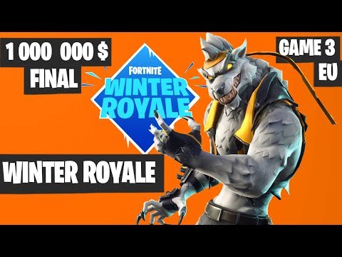 Fortnite Winter Royale GRAND FINAL Game 3 EU Highlights [Fortnite Tournament 2018]