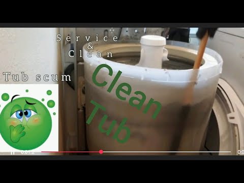 🔧How to clean tub & basket also remove object/drain pump