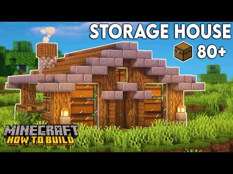 Minecraft: How to Build a Storage House