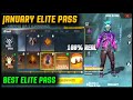 Free Fire January Elite Pass 2021 Season 32 Elite Pass Free Fire Full Review January Elite Pass