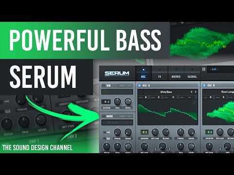 SERUM Tutorial | Bass, Melodic Techno | Innellea, Artbat