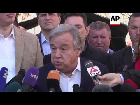 Guterres: don't blame migrants for extremism