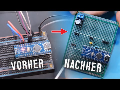 Vom Breadboard zur Lochrasterplatine | Taupunkt-Lüfter Teil 2