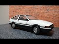 DeAgostini 1 8 Toyota Sprinter Trueno 3 Door 1600 GT APEX AE86 Comes Home