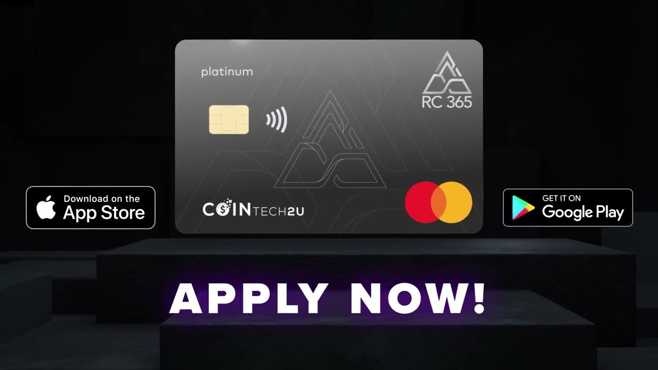 CoinTech2u Crypto Payment Card — First Crypto AI Trading Bot Debit Card from Mastercard