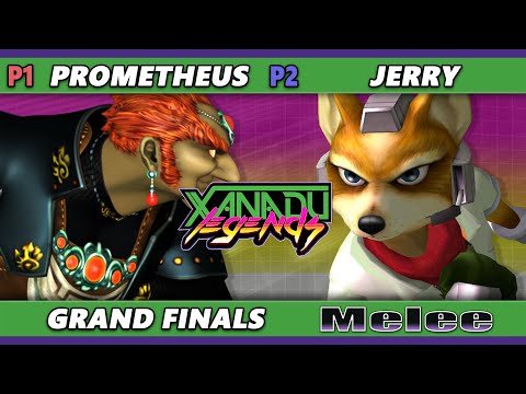 Xanadu Legends 5 GRAND FINALS - Prometheus (Ganondorf) Vs. Jerry [L] (Fox) Smash Melee - SSBM