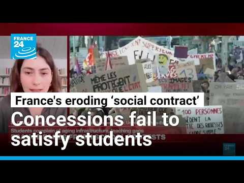 ‘Not a problem of short-term solutions’: French students demand structural change, better conditions