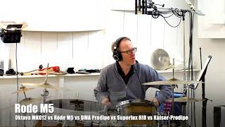 Video thumbnail for Oktava MK012 vs Rode M5 vs DMA Prodipe vs Superlux HI10 vs Kaiser Prodipe by Benno Kaiser
